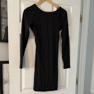 lululemon athletica Black Long Sleeve Dress